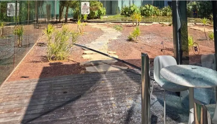 Israel Bobol, Serangan Drone Yaman Hantam Bandara Ramon Israel